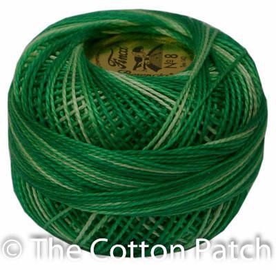 Presencia Perle Cotton #8 Variegated Thread: Colour 9815