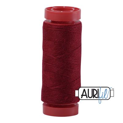 Aurifil Wool Thread 8403 Dark Raspberry