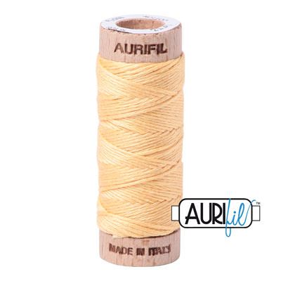 Aurifil Floss Cotton Thread 2130 Medium Butter