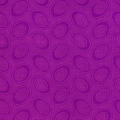 Kaffe Fassett Fabric Aboriginal Dots Plum  (per 1/4 metre)