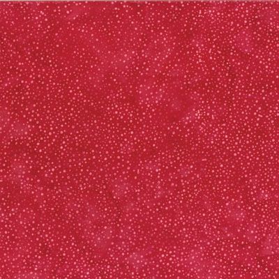 Hoffman Batik fabric: Bali Dots Flame (per 1/4 metre)