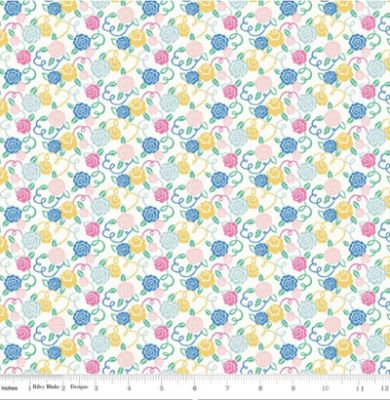 Liberty fabric: Ribbon Bloom (per 1/4 metre)