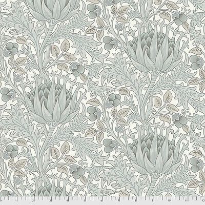 Pure Morris Hawkdale Fabric: Artichoke Dove (per 1/4 metre)