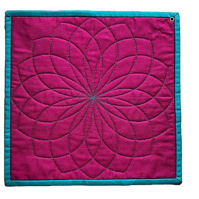 Dahlia  Squared Up Pattern by Angela Attwood