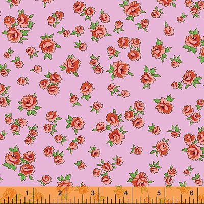 Posy Fabric: Little Roses Pink (per 1/4 metre)