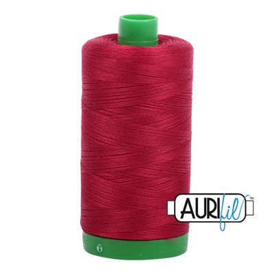 Aurifil 40 Cotton Thread 2260 Red Wine