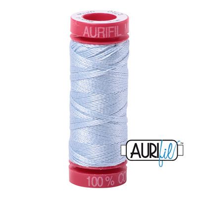 Aurifil 12 Cotton Thread 2710 Light Robins Egg