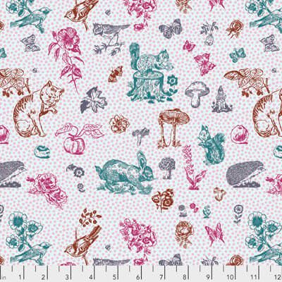 Free Spirit Designers Fabric: In My Garden Perfume (per 1/4 metre)