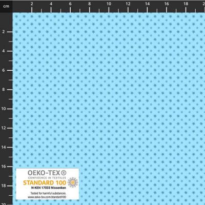 All Small fabrics: Star Grid Sky Blue