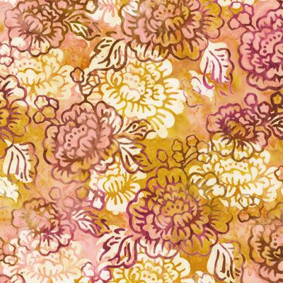 Hermosa Batik: Pink Nectar (per 1/4 metre)