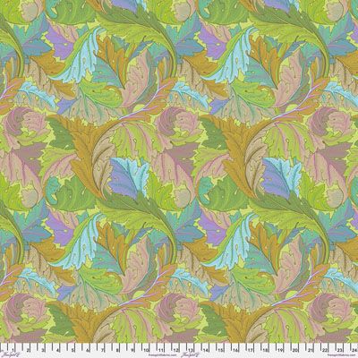 Kaffe Fassett x Morris & Co Fabric: Acanthus Jade