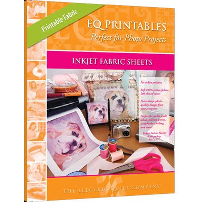 EQ Printables Inkjet Fabric Sheets 8 1/2' x 11'