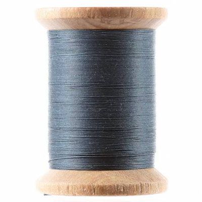 YLI Thread: Glazed Hand Quilting Thread Grey Blue