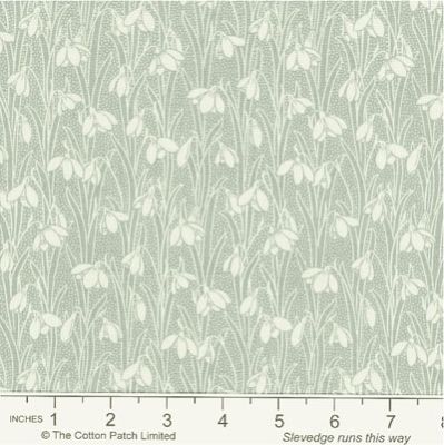 Liberty Snowdrop Spot Fabric: Polar Grey (per 1/4 metre)