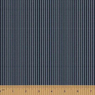 Camilla Fabric: Striking Stripes Navy (per 1/4 metre)