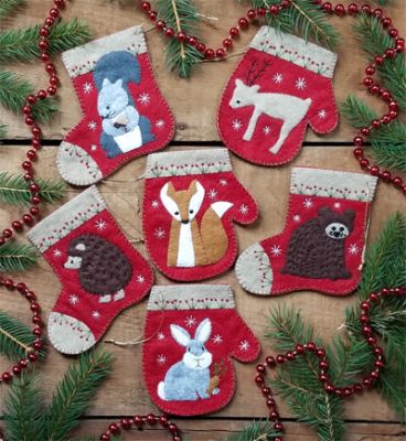 Christmas Critters Ornaments Kit by Rachel's of Greenfield