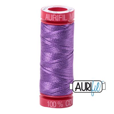 Aurifil 12 Cotton Thread 2540 Medium Lavender