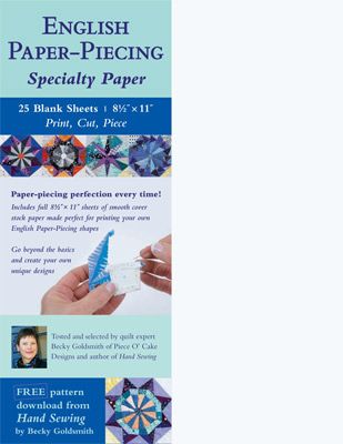 English PaperPiecing Specialty Paper