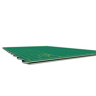 A2 Foldable Single Sided Rotary Cutting Mat Green