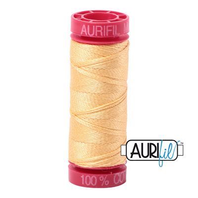 Aurifil 12 Cotton Thread 2130 Medium Butter