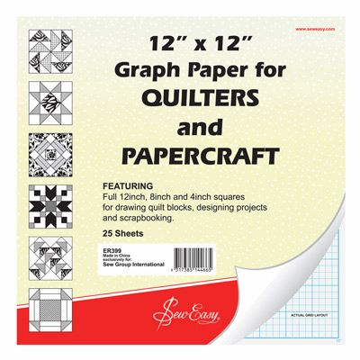 Quilters Graph Paper Sew Easy