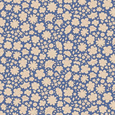 Tilda fabric: Creating Memories Summer Carla Blue