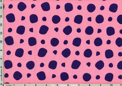 Nordic Garden Dream: Blobs Pink (per 1/4 metre)