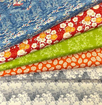 Serenity in Japan fabric: Fat Quarter Bundle