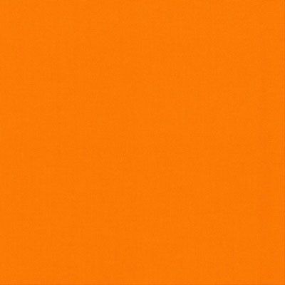 Kona Orange Cotton Solid Patchwork Fabric: (per 1/4 metre)