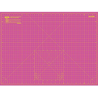 A2 Double Sided Rotary Cutting Mat Pink/Lavender