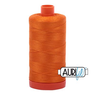 Aurifil 50/2 Bright Orange Thread 1133