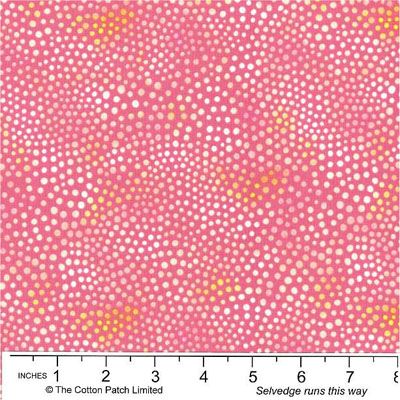 Dots and Spots fabrics: Dots on Pink