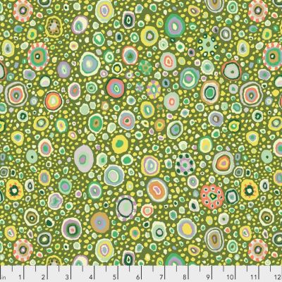 Kaffe Fassett Roman Glass Leafy (per 1/4 metre)