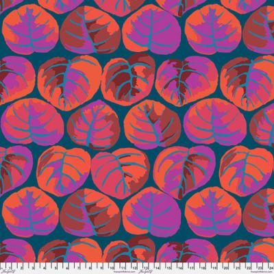 Kaffe Fassett Collective Palm Leaves Fabric, Red