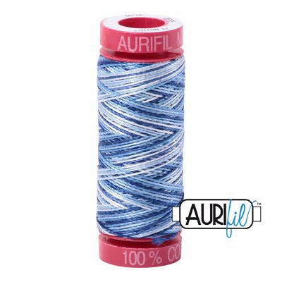 Aurifil 12 Cotton Thread 4655 Storm at Sea