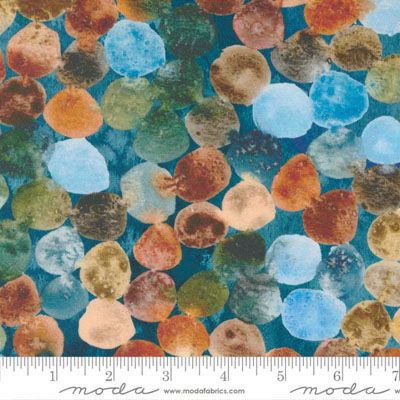 Desert Oasis Fabric: Rock Collection Lake Powel (per 1/4 metre)