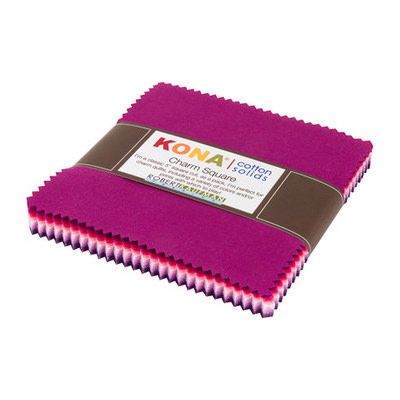 Kona Wildberry 5' Charm Square