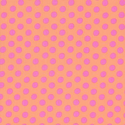 Kaffe Fassett Fabric Spot Peach (per 1/4 metre)