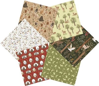 Cozy Forest Fat Quarter Bundle