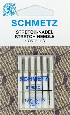 Schmetz Stretch Sewing Machine Needles Size 75/11