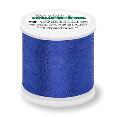 Madeira Rayon 40 Embroidery Thread 1134 Royal Blue