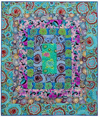 Kaffe Fassett’s Quilts in Wales: Turquoise Dream Quilt Kit