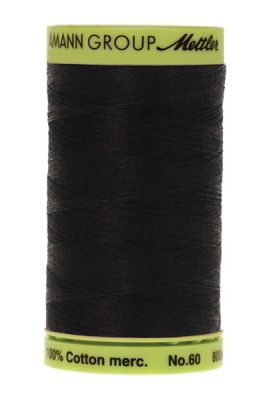 Mettler 60 Cotton Thread 800m 4000 Black