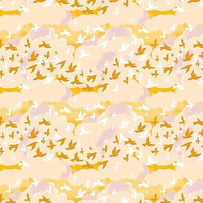 Summer's End Fabric: Changing Sky Sunset (per 1/4 metre)