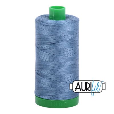 Aurifil 40 Cotton Thread 1126 Blue Grey