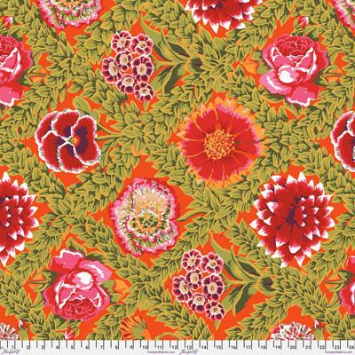 Kaffe Fassett Fabric Flower Lattice Circus (per 1/4 metre)