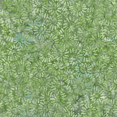 Mystic Vineyard fabric: Spiral Vines Light Green