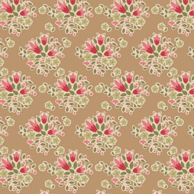 Tilda fabric: Creating Memories Winter Lulu Sand