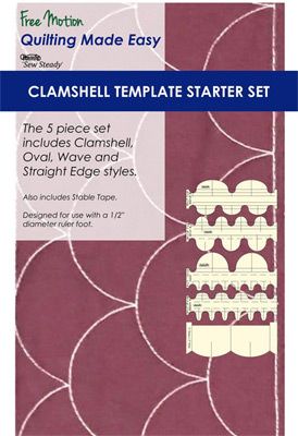 Westalee Ruler Clamshell Template Starter Set