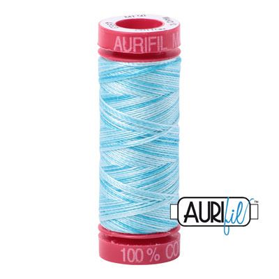 Aurifil 12 Cotton Thread 4663 Baby Blue Eyes